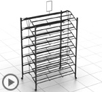 Collapsible Shoe Rack